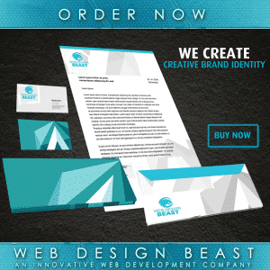 premium business package professional business card and letterhead showcasing the powerful web design email marketing services