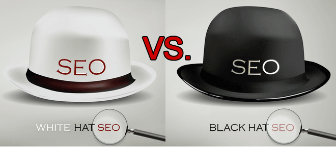 white hat vs. black hat seo