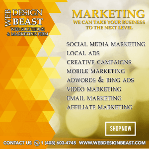 Online Marketing Services promotional banner design