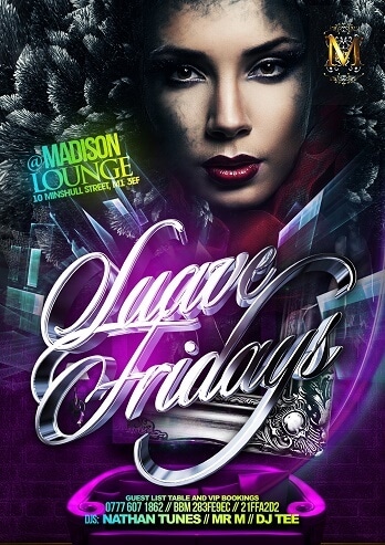 purple flyer graphic promotional banner designs