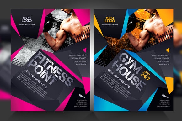 flyers graphic promotional banner designs